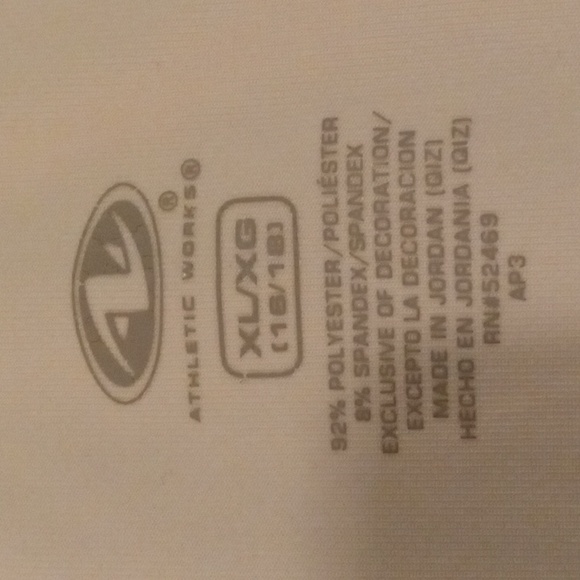 Athletic Works XL exercise tank in EUC, white, no problems - Picture 2 of 6